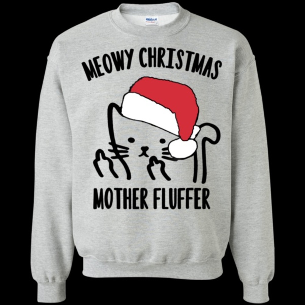 Meowy Christmas Sweatshirt